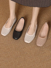 Heel Out Low Casual Shoes Hollow