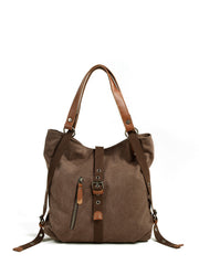 Casual Canvas Shoulder Bag Backpack