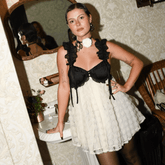 Astrid Voluminous Organza Mini Dress