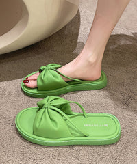 Green Versatile Leisure Edition Slippers Shoes