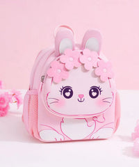 Pink Kids Girls Floral Princess Backpack Bag