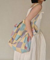 Vacation Large Capacity Canvas Shoulder Crossbody Bag