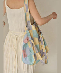 Vacation Large Capacity Canvas Shoulder Crossbody Bag