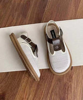 Beige Breathable Mesh Casual Splicing Hiking Sandals