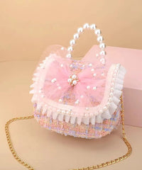 Cute Fashion Kids Girls Nail Bead Princess Crossbody Bag