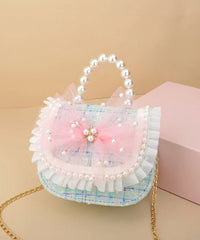 Cute Fashion Kids Girls Nail Bead Princess Crossbody Bag