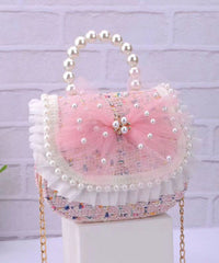 Cute Fashion Kids Girls Nail Bead Princess Crossbody Bag