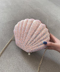 Fashionable Kids Girls With Round Shells Messenger Bag