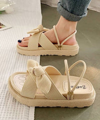 Green Platform Stylish Splicing Slide Sandals Peep Toe