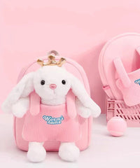 Novelty Pink Durable Cartoon Kids Backpack Bag