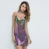 Monte Carlo Chainmail Mini Dress - Symphony