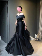 One-Shoulder High-End Fishtail Dress