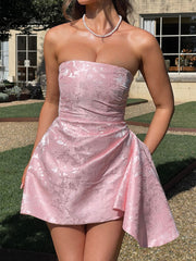 Party Evening Strapless Dress