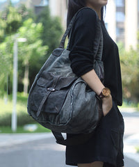 Large Capacity Travel Canvas Crossbody Bag