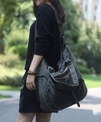 Large Capacity Travel Canvas Crossbody Bag