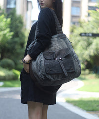 Large Capacity Travel Canvas Crossbody Bag