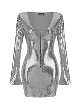 ETALE Sequins Mini Dress