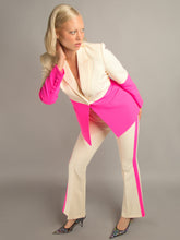 PETELE Blazer & Pants Set in Fuchsia