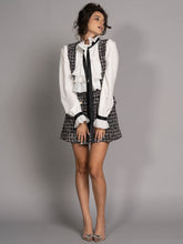 LA REVE Blouse & Tweed Dress Set