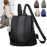 Convertible Pom Backpack Faux Purse Leather with