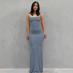 Fitted Halter Dress