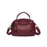 Crossbody Leather Faux Bag