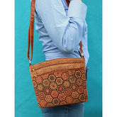 Geometric Patterns Vintage Boho Crossbody with - Lightweight Bag