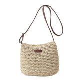 Summer Crossbody Woven Boho Natural Bag Straw