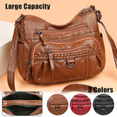 PU Shoulder Leather Bag Crossbody Hobo