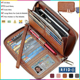 Phone Wallet Leather Bag Mobile Daily PU Outdoor