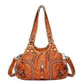 Bag Stylish - Vintage Shoulder Brown Leather