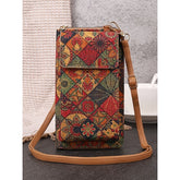 Vintage Bag with Phone Adjustable Crossbody Boho