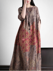 Dancing In The Rain Loose A-line Dress