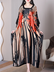 Feel The Moment Square Collar Loose A-line Dress