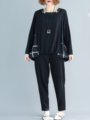 Just My Size Round Neck Cotton Top