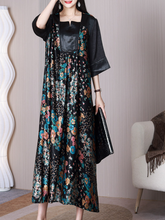 Mad In Love Square Collar Floral A-line Dress