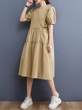 Everybody Love Round Neck Loose A-line Dress