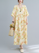 Highest Hopes Cotton Smock Dress