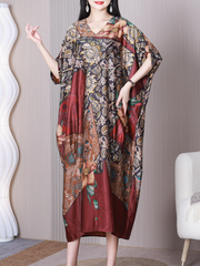 Tried So Hard V-neck Loose A-line Dress