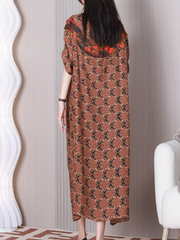 Sound Of Love Round Neck A-line Dress