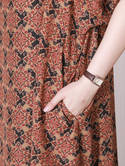 Sound Of Love Round Neck A-line Dress