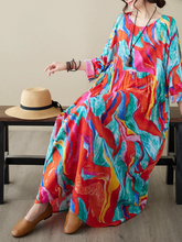Breezy Bliss Summer Colorful Smock Dress