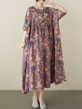 Feel My Love Cotton Floral Smock Dress