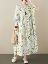 Light Up Your World Cotton Polka Dot Smock Dress