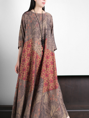 Dancing In The Rain Loose A-line Dress