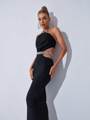 Anaise Halterneck Cutout Bandage Dress