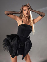 Gypsy Spaghetti Tulle Mini Dress