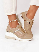 Lace Up Breathable Sneakers