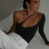 Infatuation Asymmetric One Shoulder Top