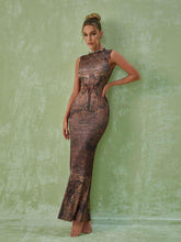 Keiko Printed Maxi Dress